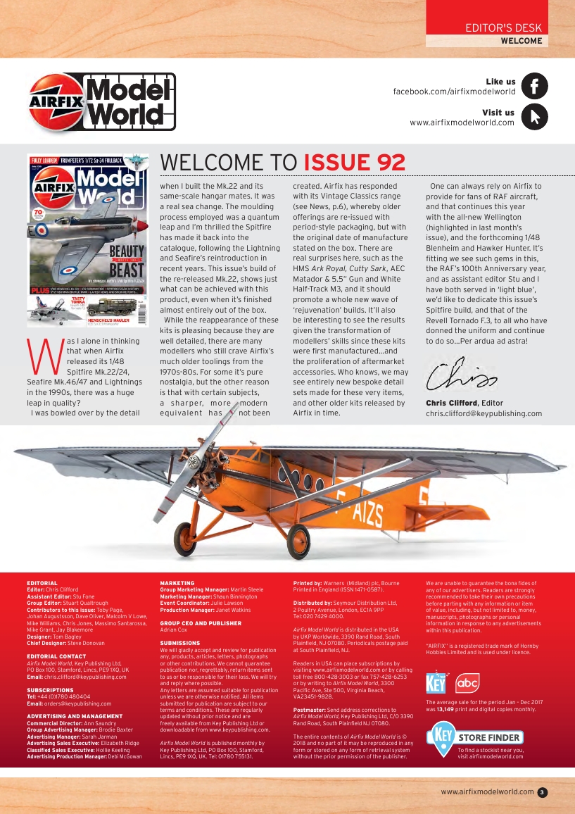 Airfix Model World 92 2018-7